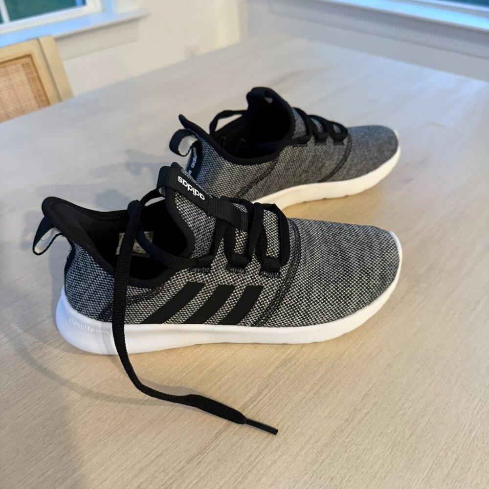 Adidas Cloudfoam Pure 2.0 - Black/Gray - New - Size 6
